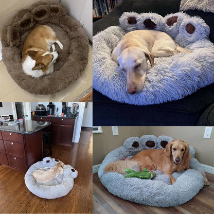 Lit en Peluche Ultra-Doux pour Chien & Chat