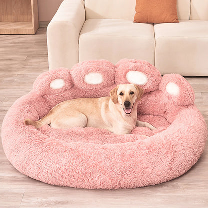 Lit en Peluche Ultra-Doux pour Chien & Chat