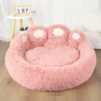 Lit en Peluche Ultra-Doux pour Chien & Chat