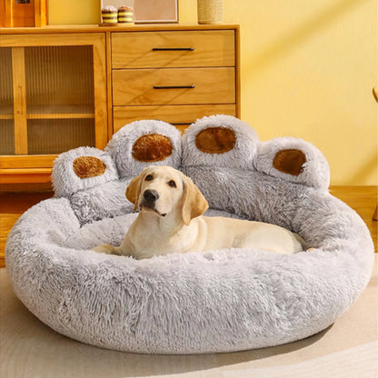 Lit en Peluche Ultra-Doux pour Chien & Chat